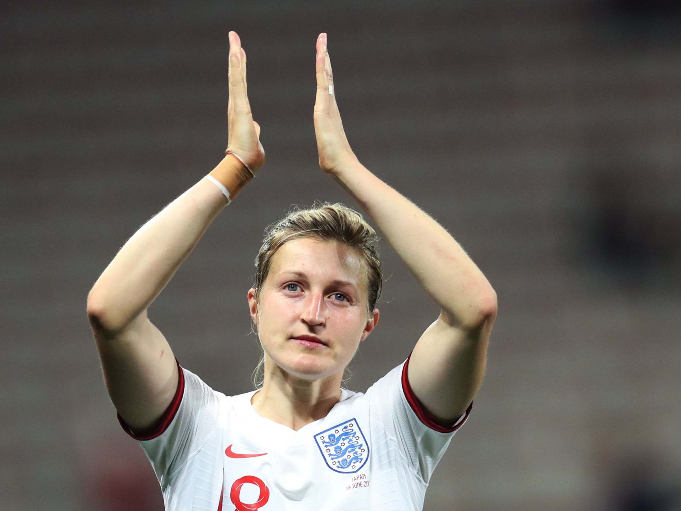 Ellen White insists she and the rest of the England squad are behind Phil Neville
