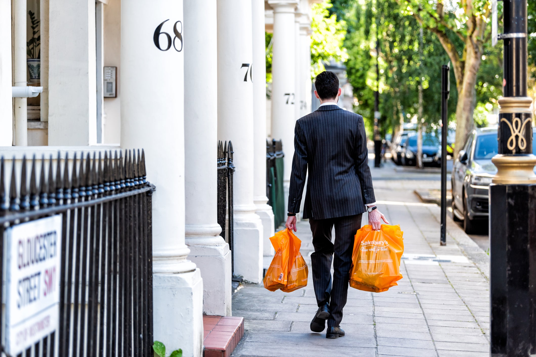 Neighborhood district of Pimlico, Gloucester Stree