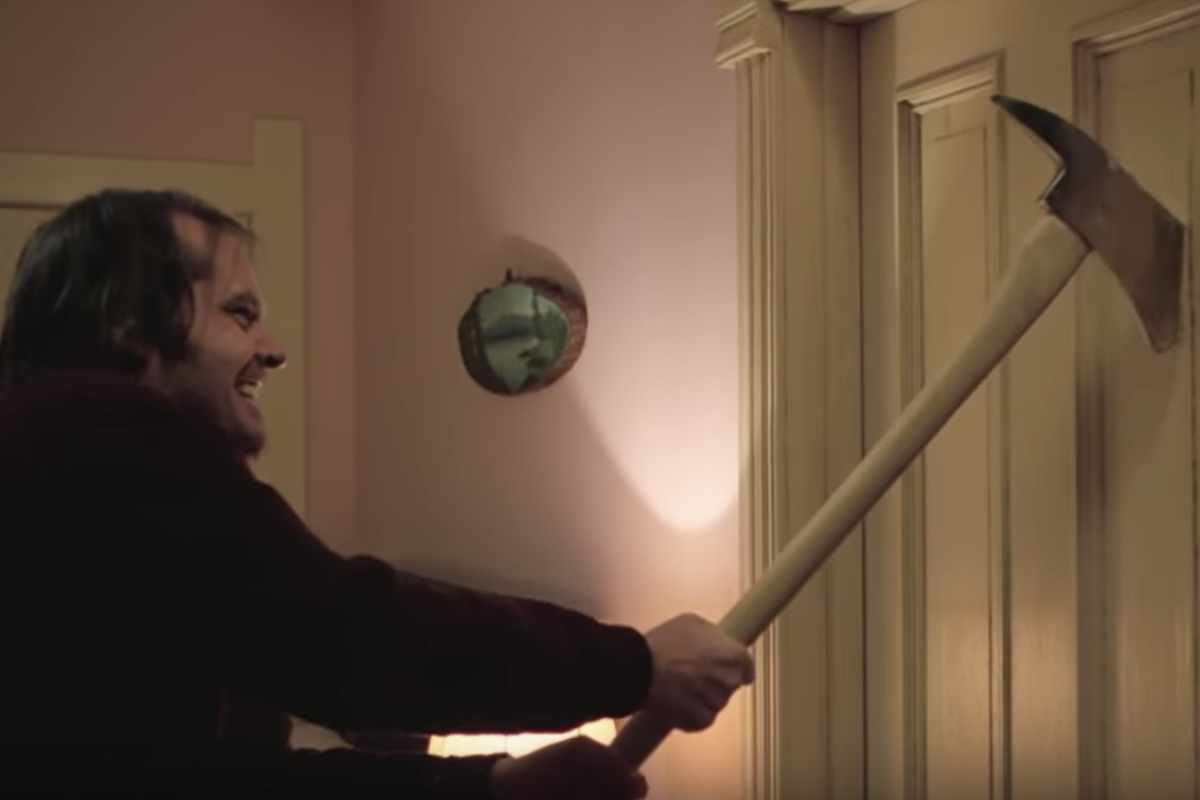 Jack nicholson's axe from the shining just sold for £170,000 at auction