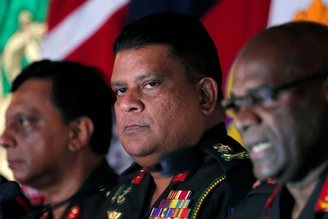 Shavendra Silva, joined the army in 1984 and was its chief of staff from January
