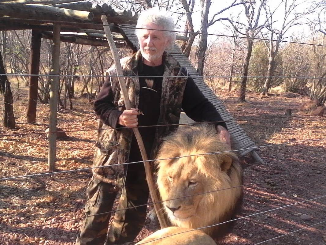 The 70-year-old was known as the 'Lion Man'