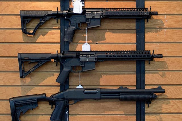 Facebook users are using the site's online marketplace to sell guns to other users