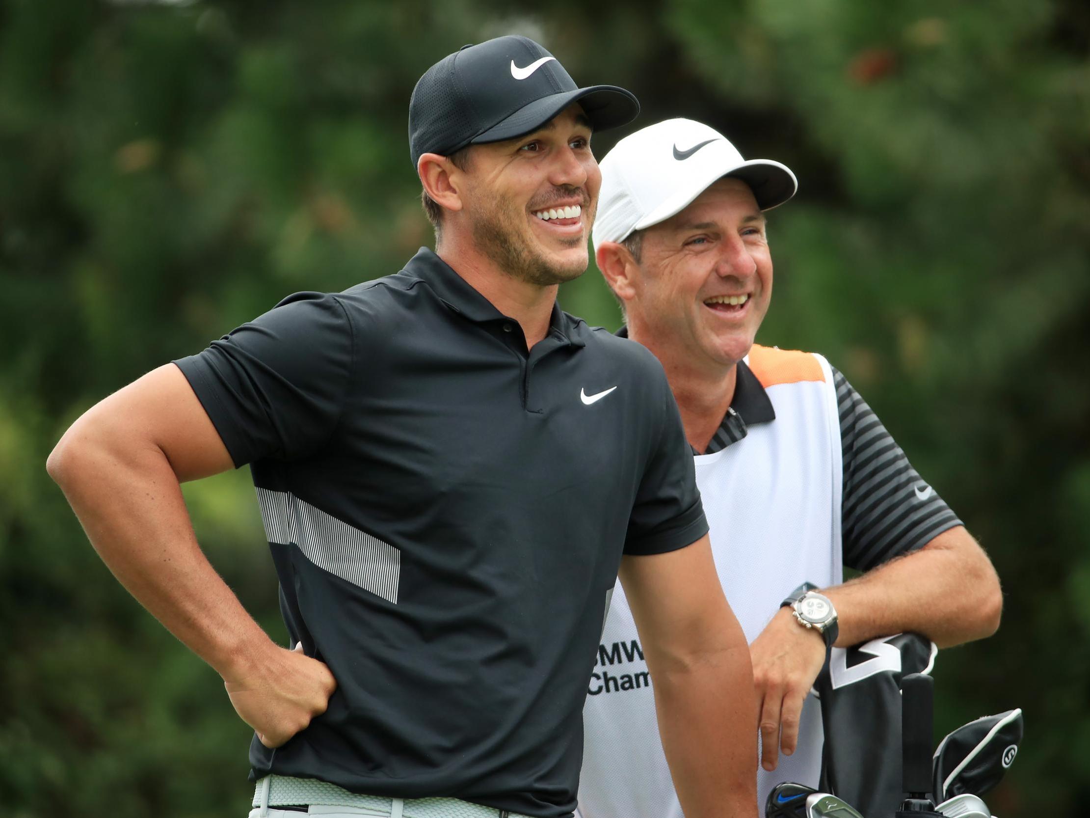 Brooks Koepka is two shots behind Justin Thomas entering Thursday