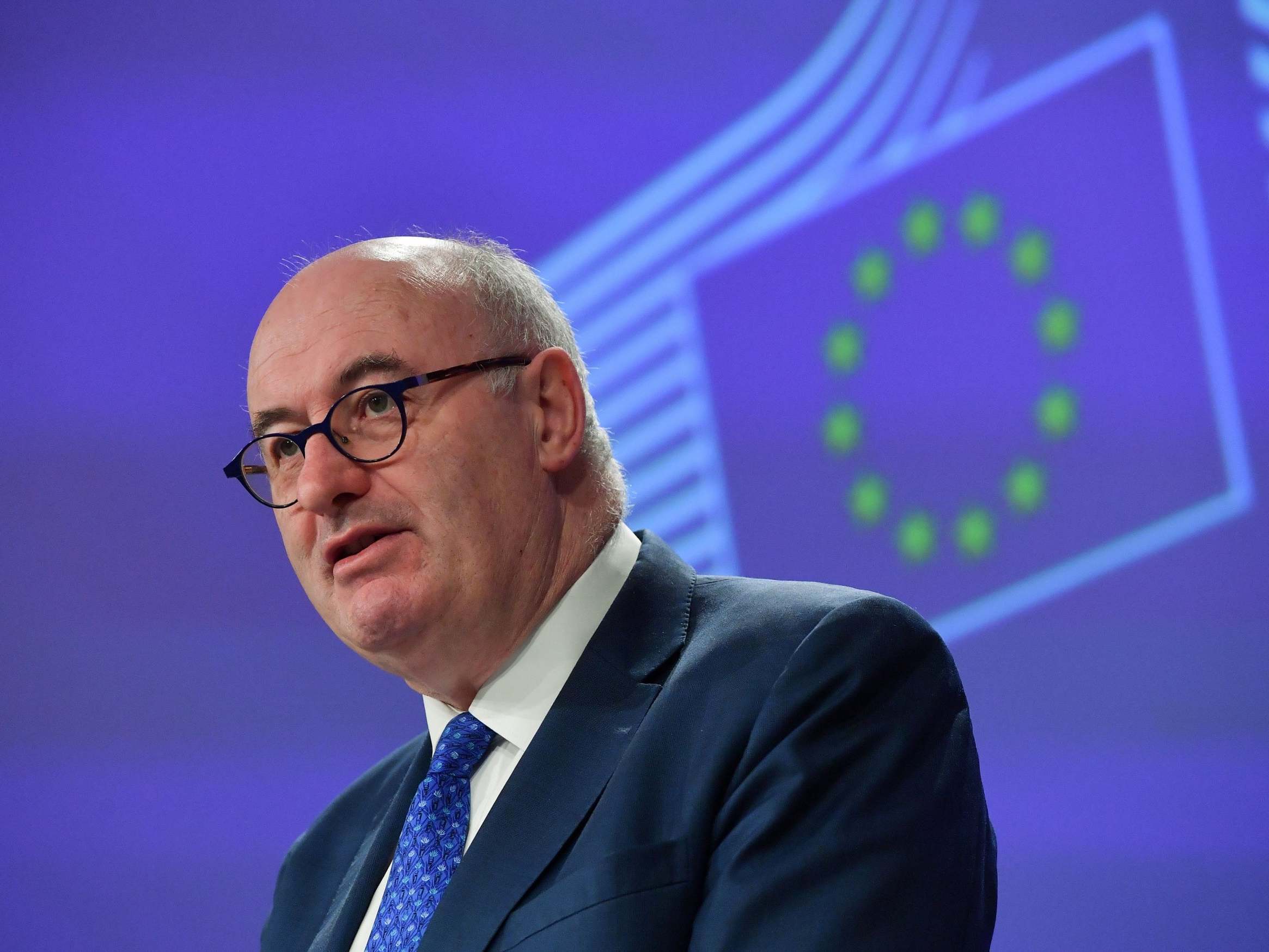 Ireland’s EU commissioner Phil Hogan