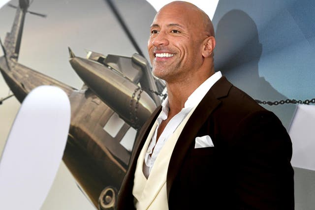 Dwayne Johnson arrives at the premiere of 'Fast & Furious Presents: Hobbs & Shaw' on 13 July, 2019 in Hollywood, California.