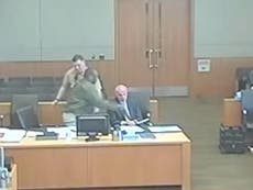 Man punches his own lawyer in court