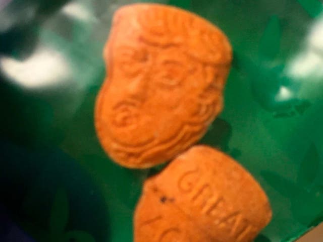 Florida police found Donald Trump-shaped ecstasy pills while responding to an overdose call