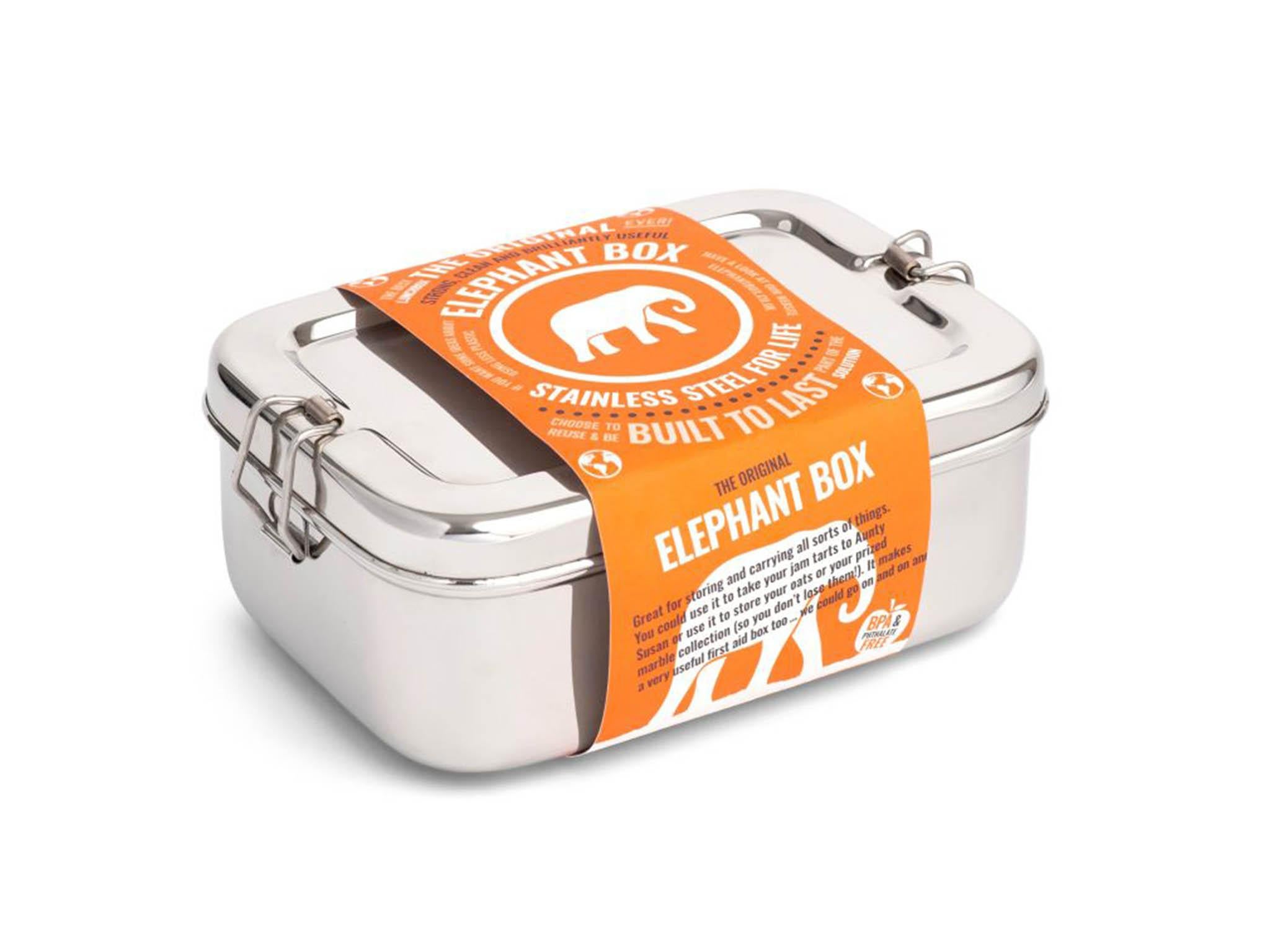 Eco-Friendly 4-Piece Stainless Steel Lunch Box Set