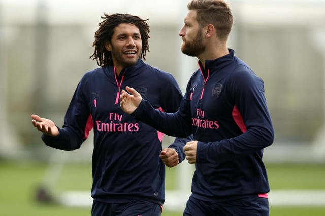 Mohamed Elneny and Shkodran Mustafi have been told they can leave Arsenal