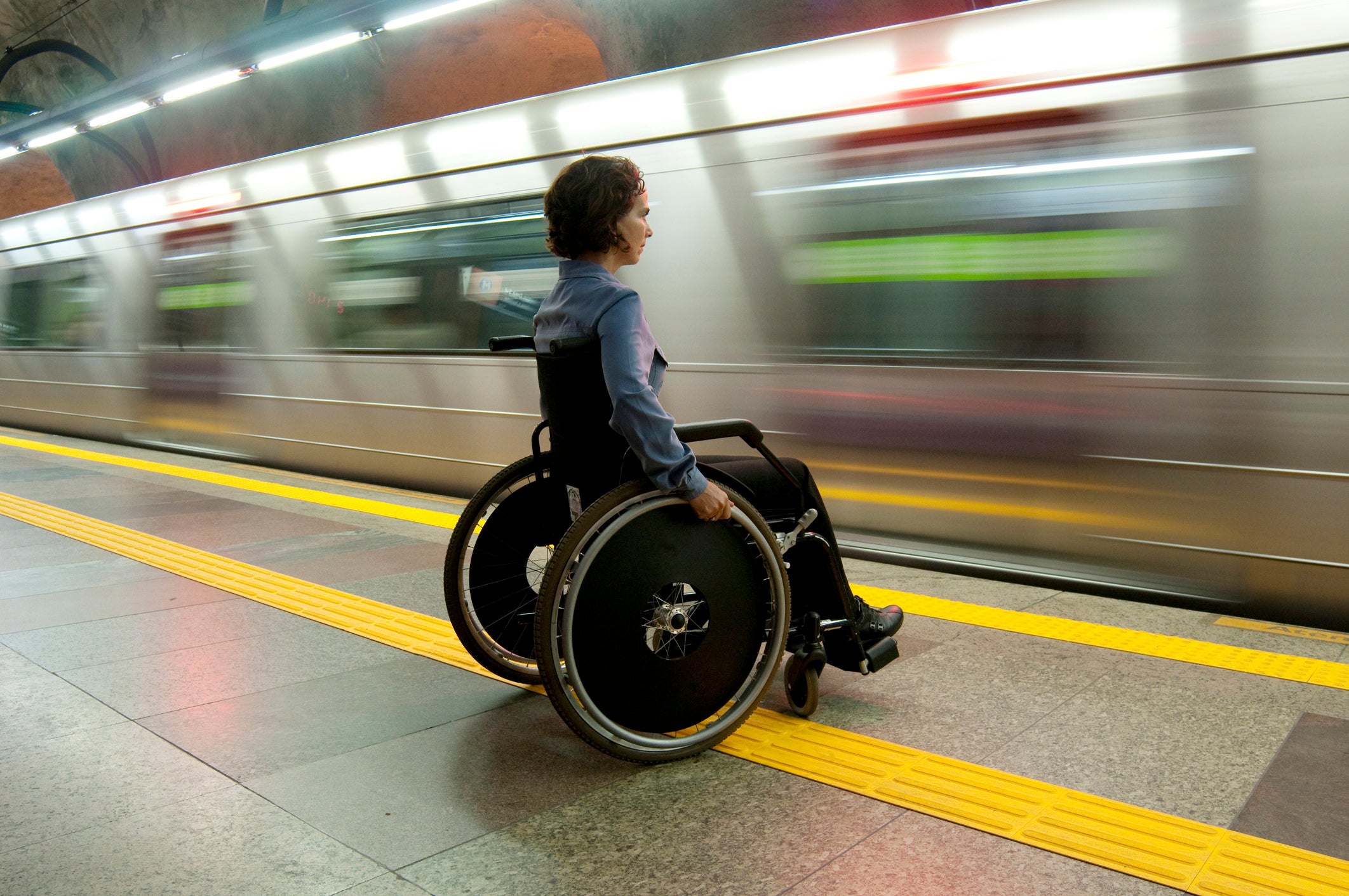 Disabled people continue to face difficulties when travelling on public transport in the UK