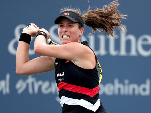 Johanna Konta has been backed by Greg Rusedski to return to form at the US Open