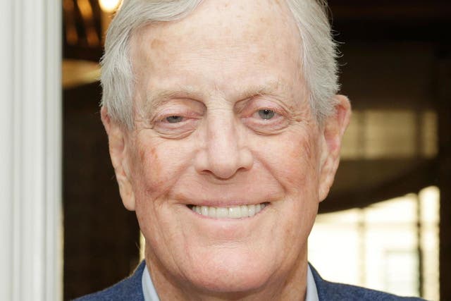 David Koch was one of the two Koch brothers