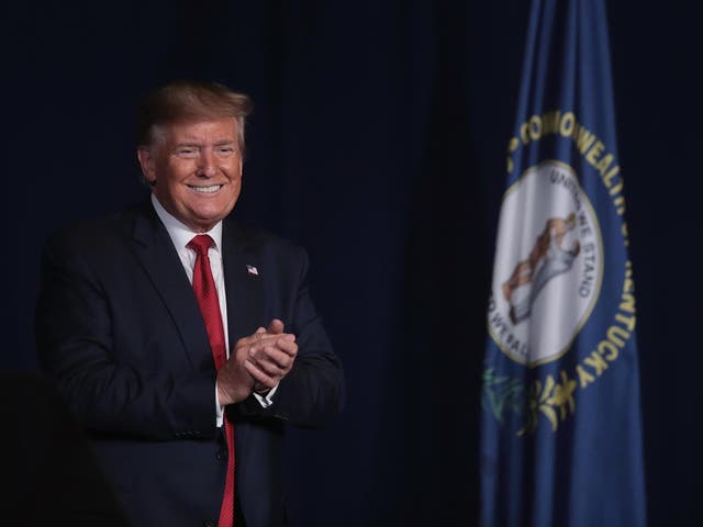 Donald Trump has changed his stance on Hong Kong to show support for pro-democracy protesters