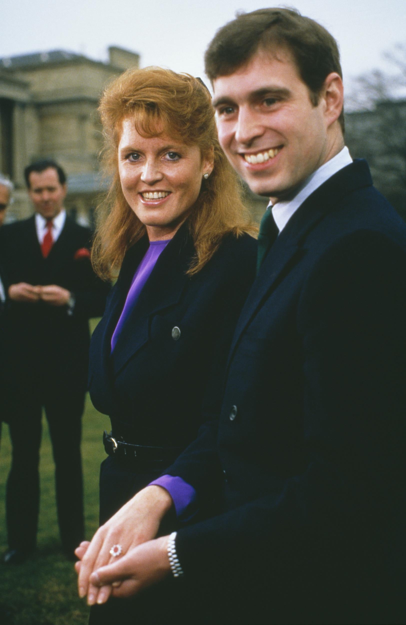 Andrew with his former wife Sarah Ferguson