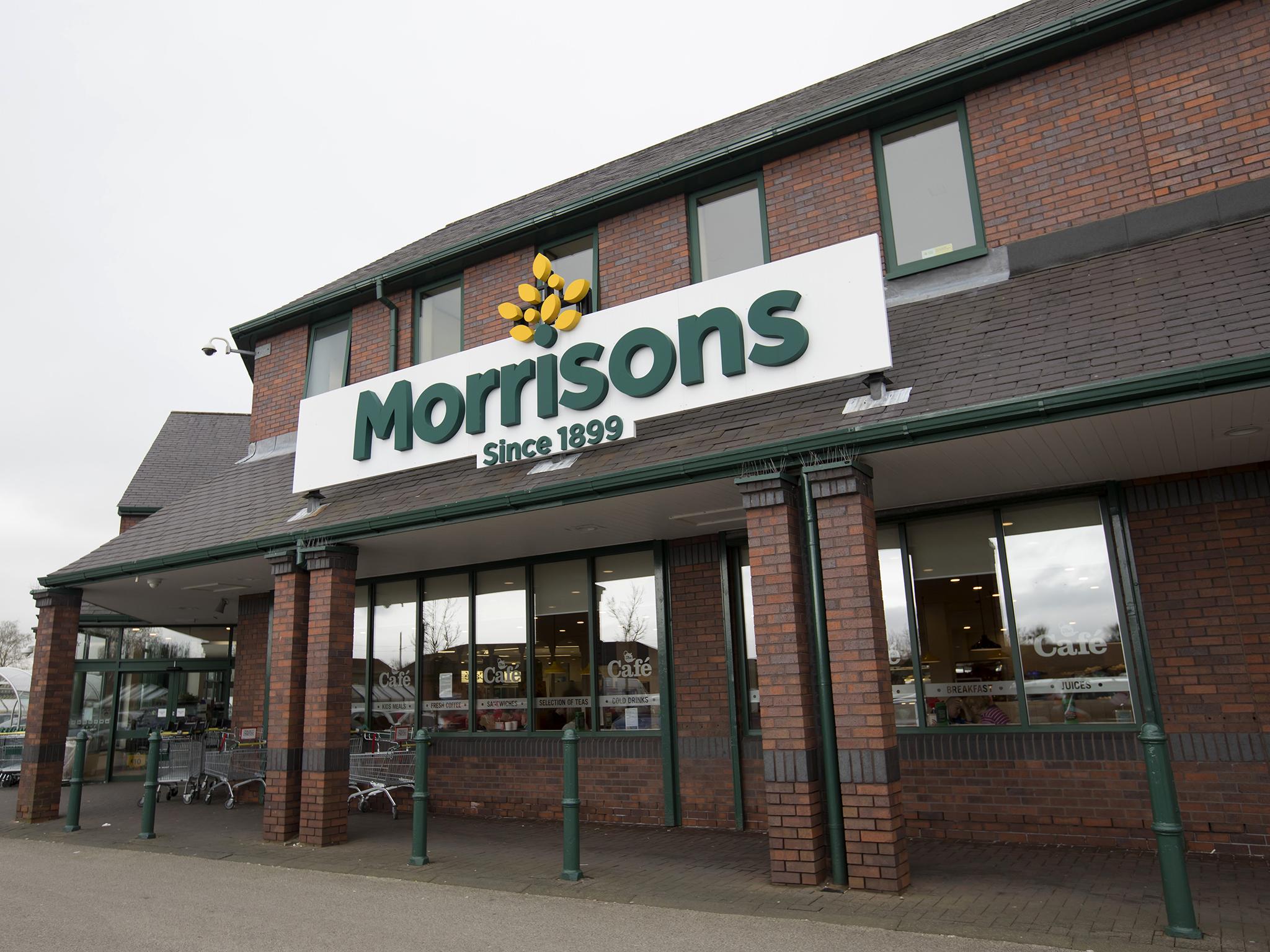 Morrisons has reported fall sales