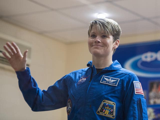 Anne McClain is accused of accessing estranged spouse's bank from space station