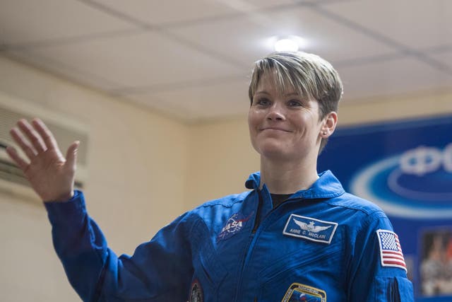 Anne McClain is accused of accessing estranged spouse's bank from space station