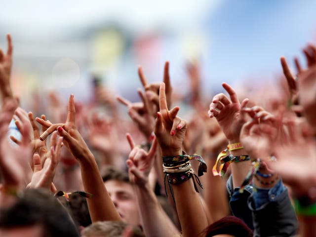 Fans soak up the atmosphere at the Main Stage during Reading Festival 2012