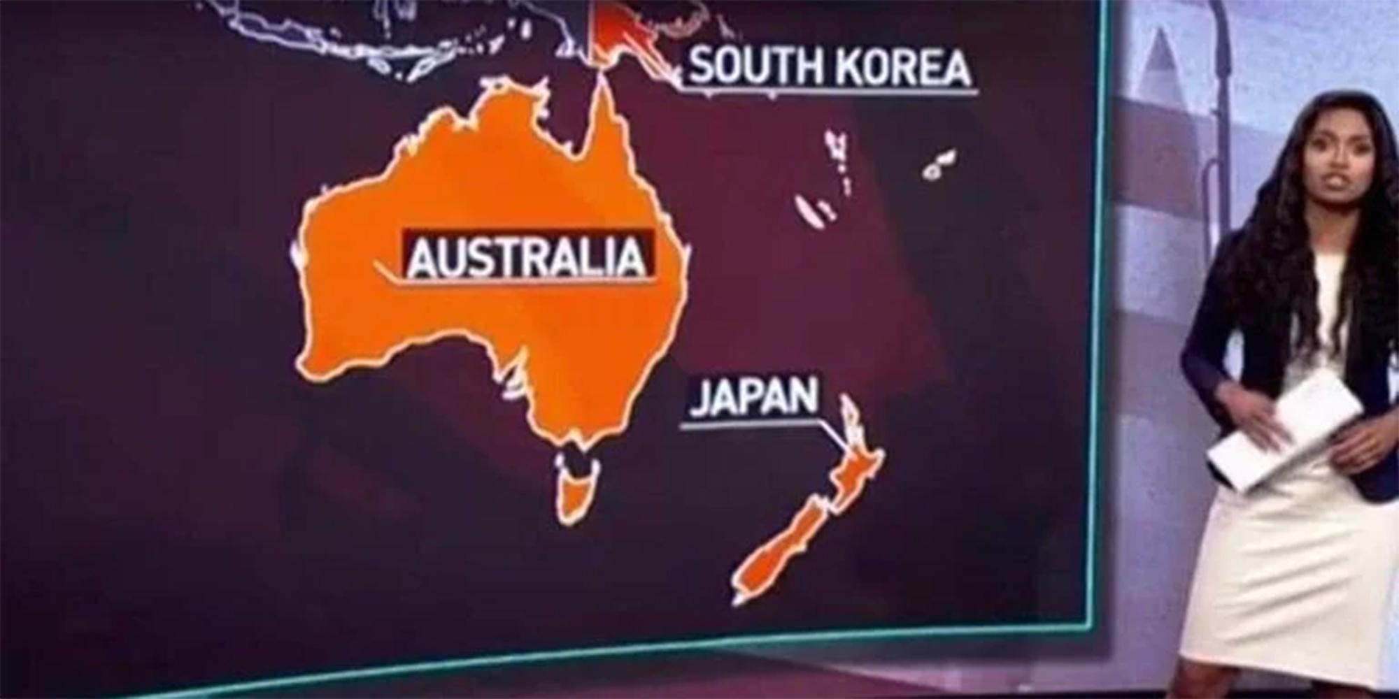 Russian news got New Zealand and Japan confused on a map | indy1002000 x 1000