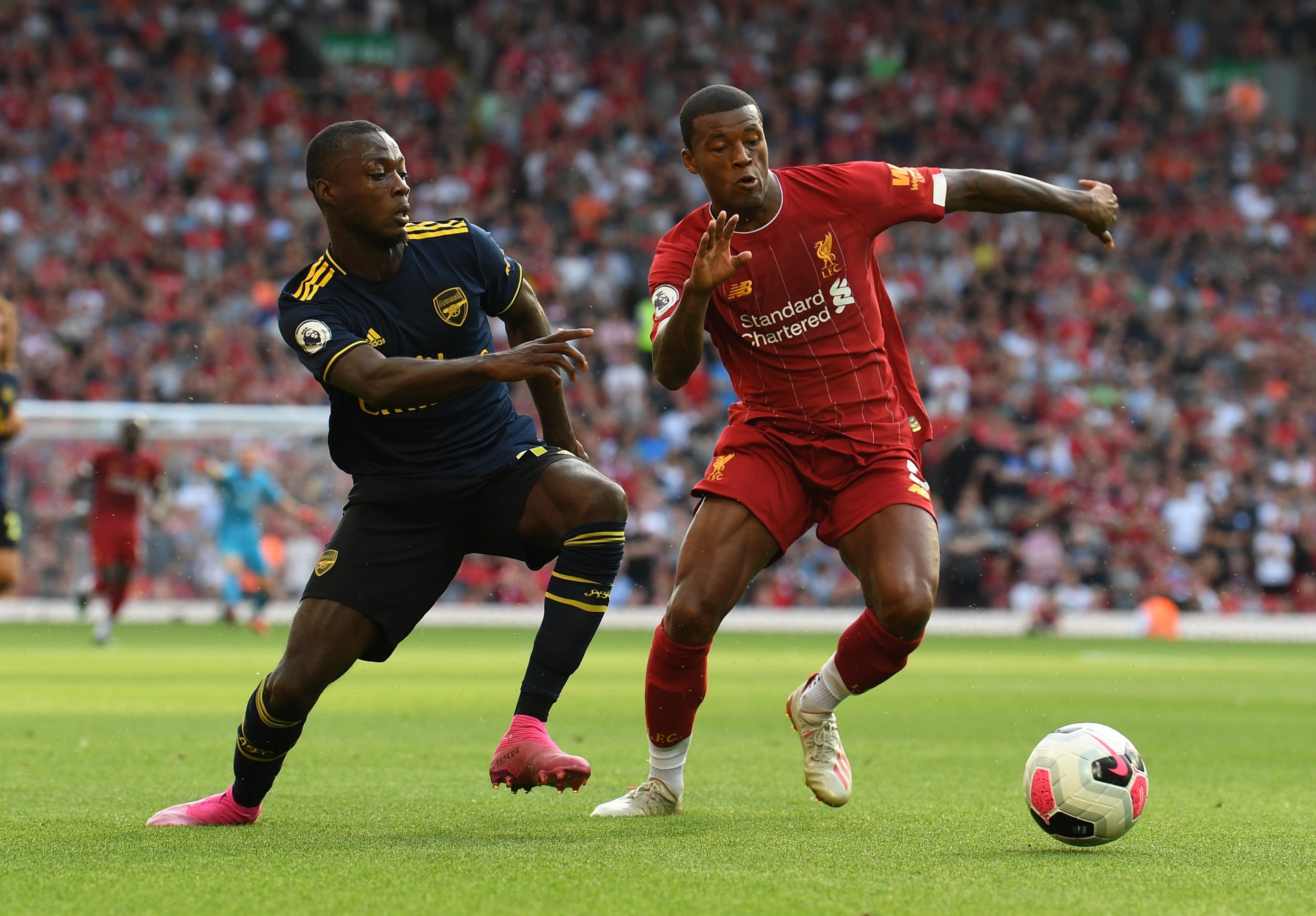 Nicolas Pepe showed glimpses of his talent (Getty)