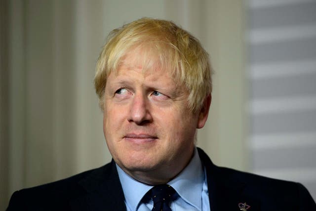 Prime minister Boris Johnson attends the G7 summit in Biarritz, France, 24 August 2019.