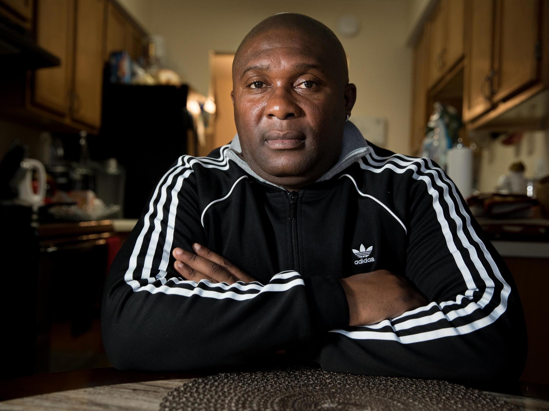 Leon Haughton, pictured, was jailed for 82 days after customs officials alleged that three jars of honey he had brought to the United States from Jamaica contained liquid methamphetamine