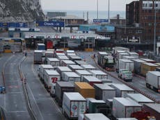 Thousands of lorries ‘to be turned away at ports’ after no-deal Brexit