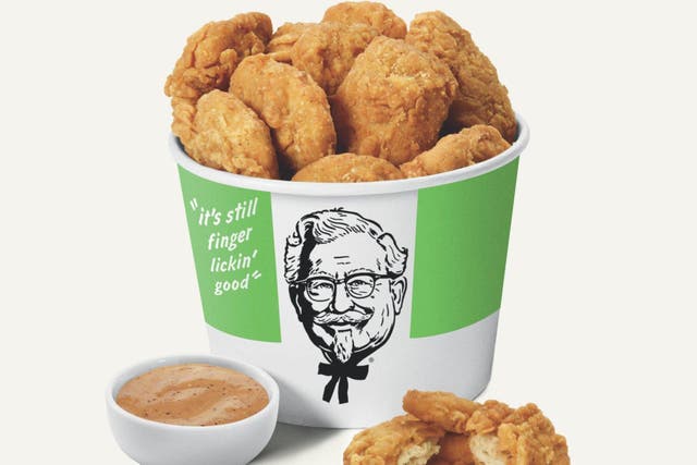 KFC launches Beyond Meat fried chicken (KFC)