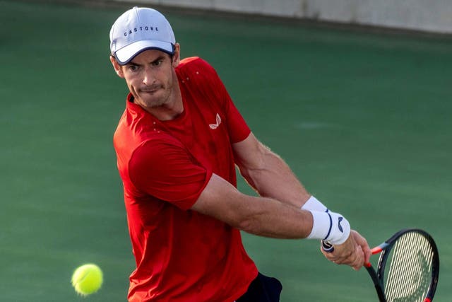 Andy Murray is stepping up his comeback