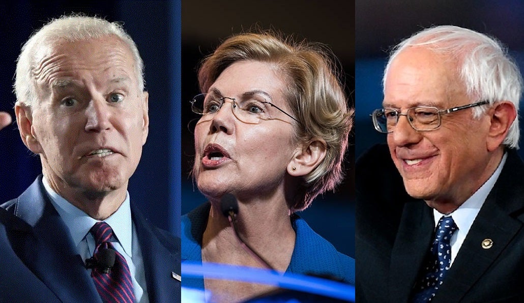 The top three polling candidates are unlikely to attack each other too fiercely now they've got this far