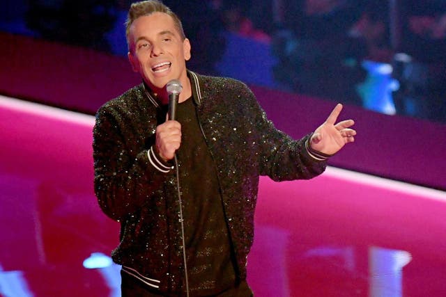 Sebastian Maniscalco speaks onstage during the 2019 MTV Video Music Awards on 26 August, 2019 in Newark, New Jersey.