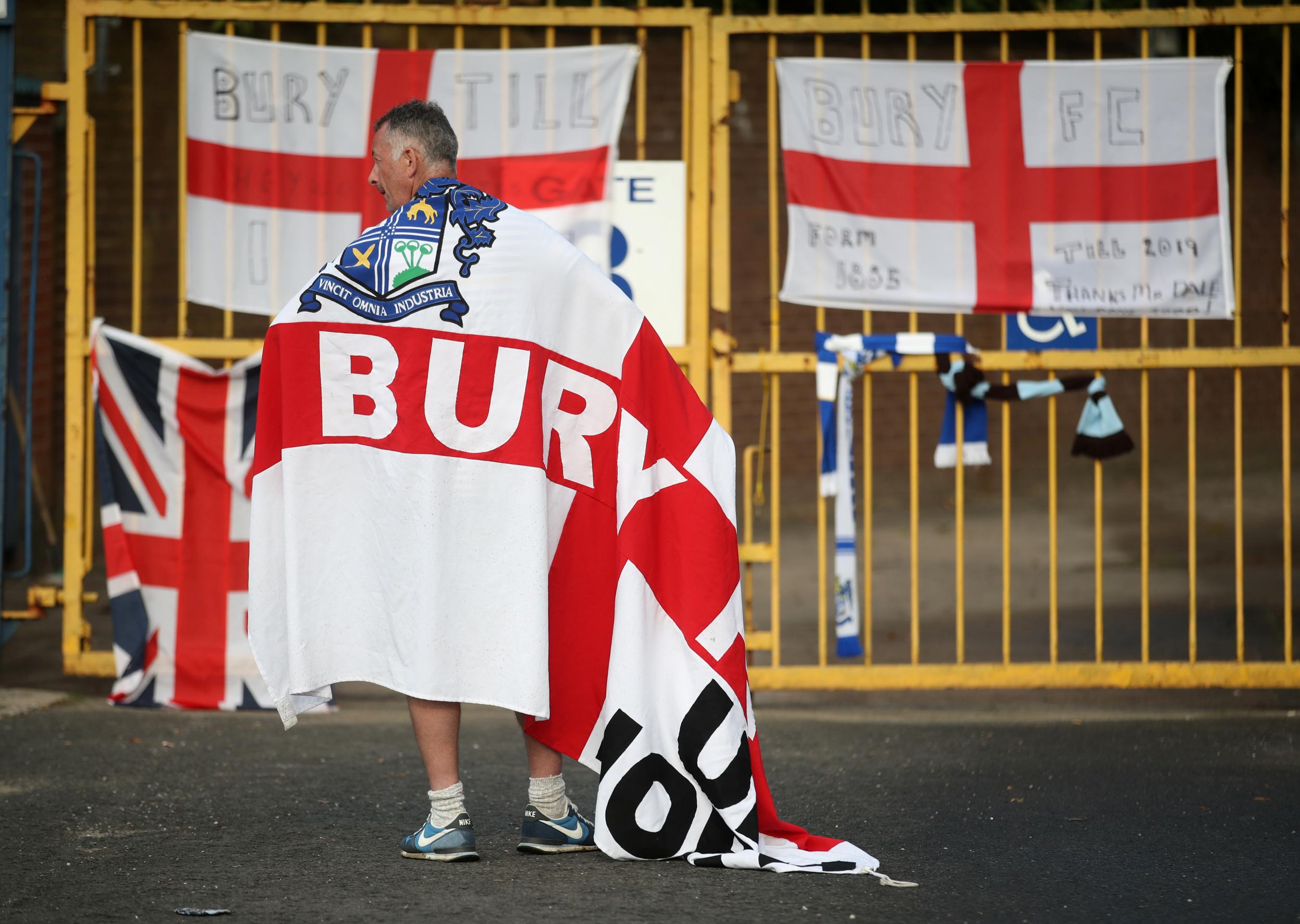 Bury’s future as a club remains up in the air