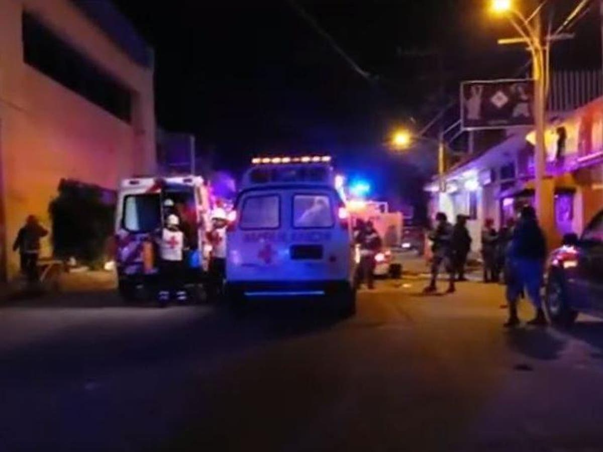 Mexico nightclub attack: At least 26 killed in Molotov cocktail fire-bombing