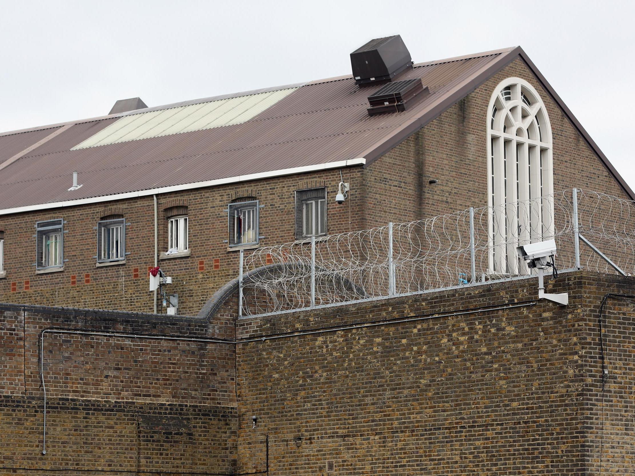 Pentonville prison in north London where cockroaches are resistant to insecticide and inmates are often unable to access hot water