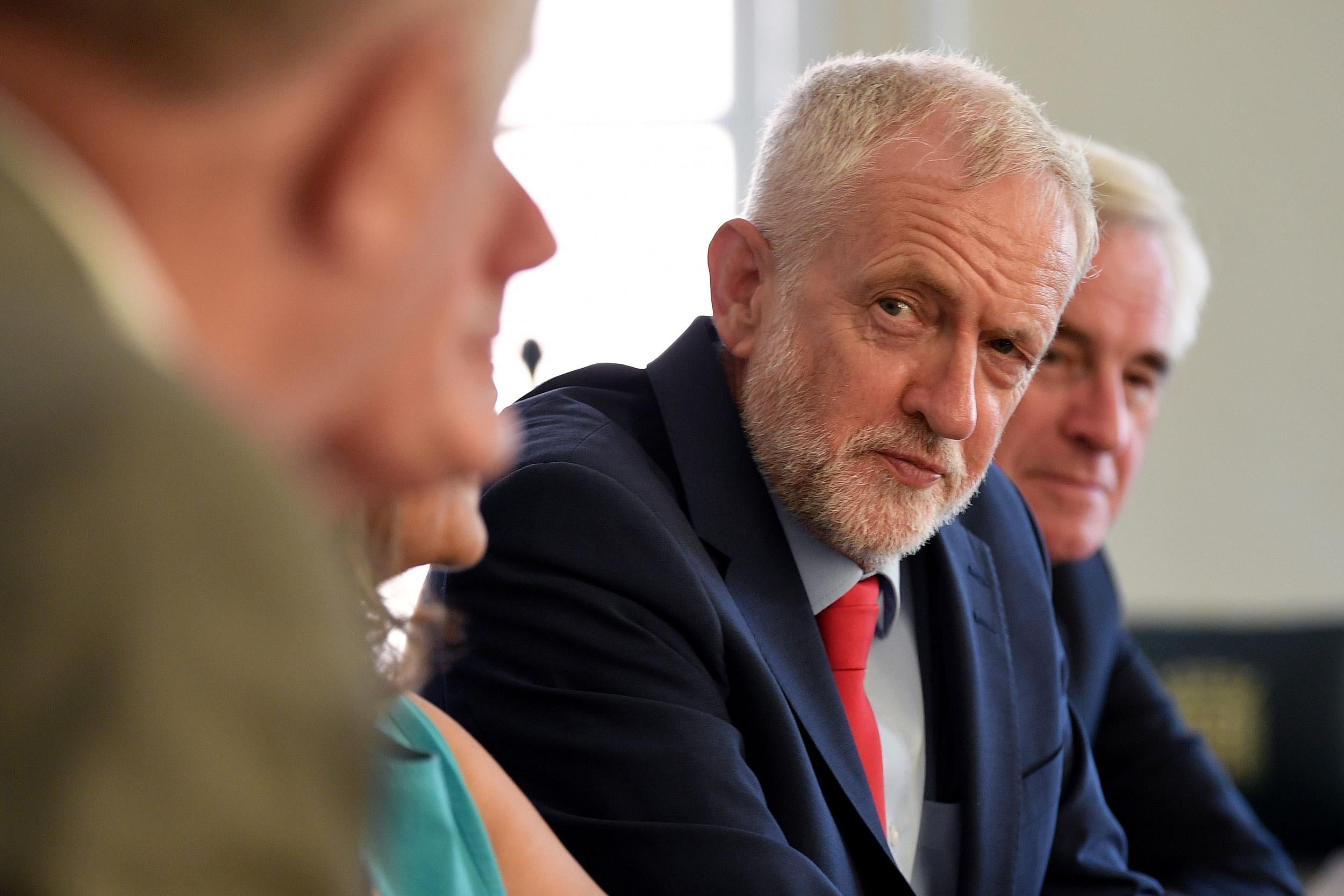 Labour's Jeremy Corbyn and other party leaders have been discussing ways to stop a no-deal Brexit
