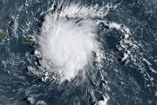 Hurricane Dorian approaches Puerto Rico