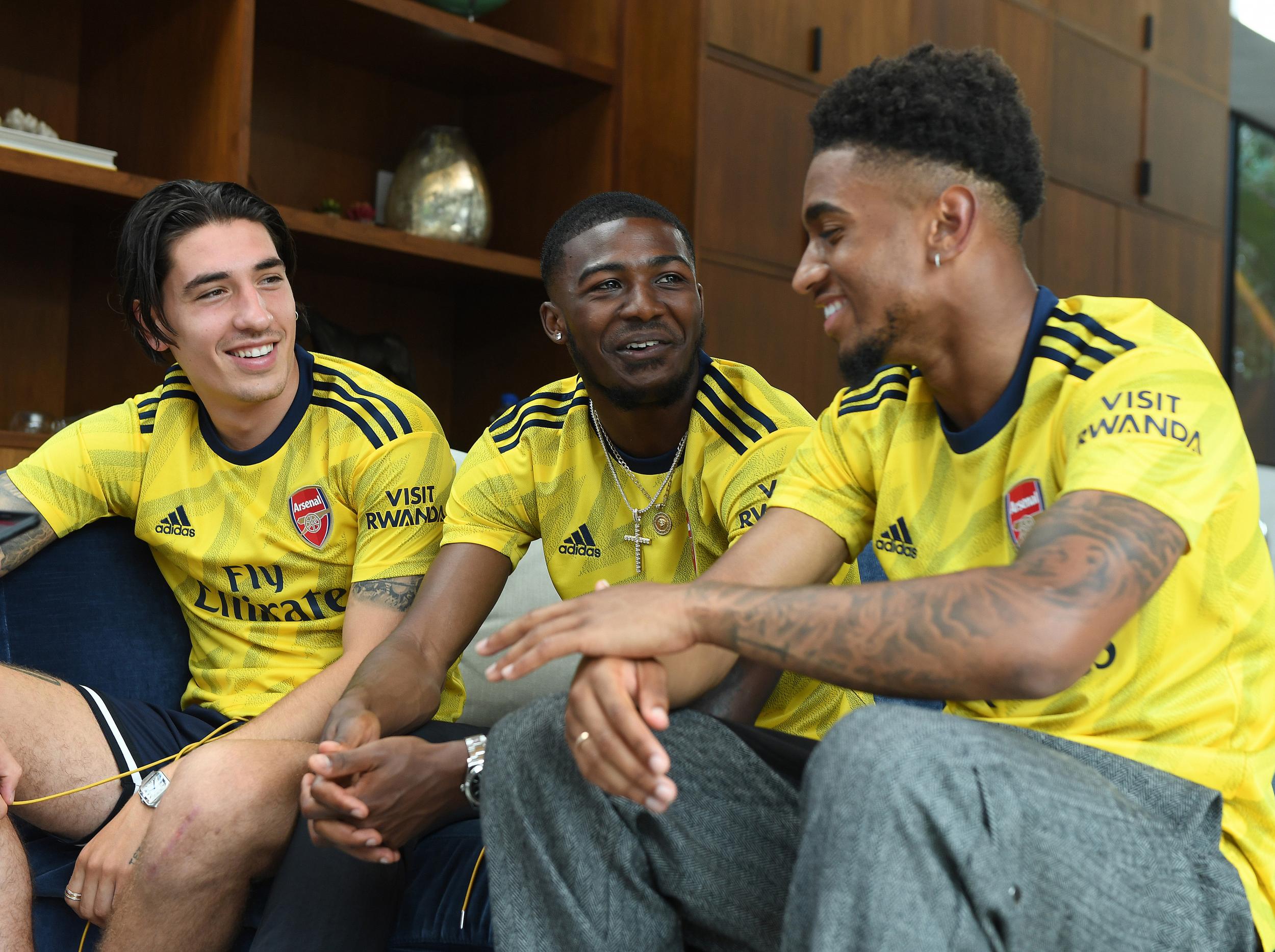 football team with yellow kit