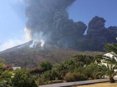Tourists flee as Italy's Stromboli volcano erupts