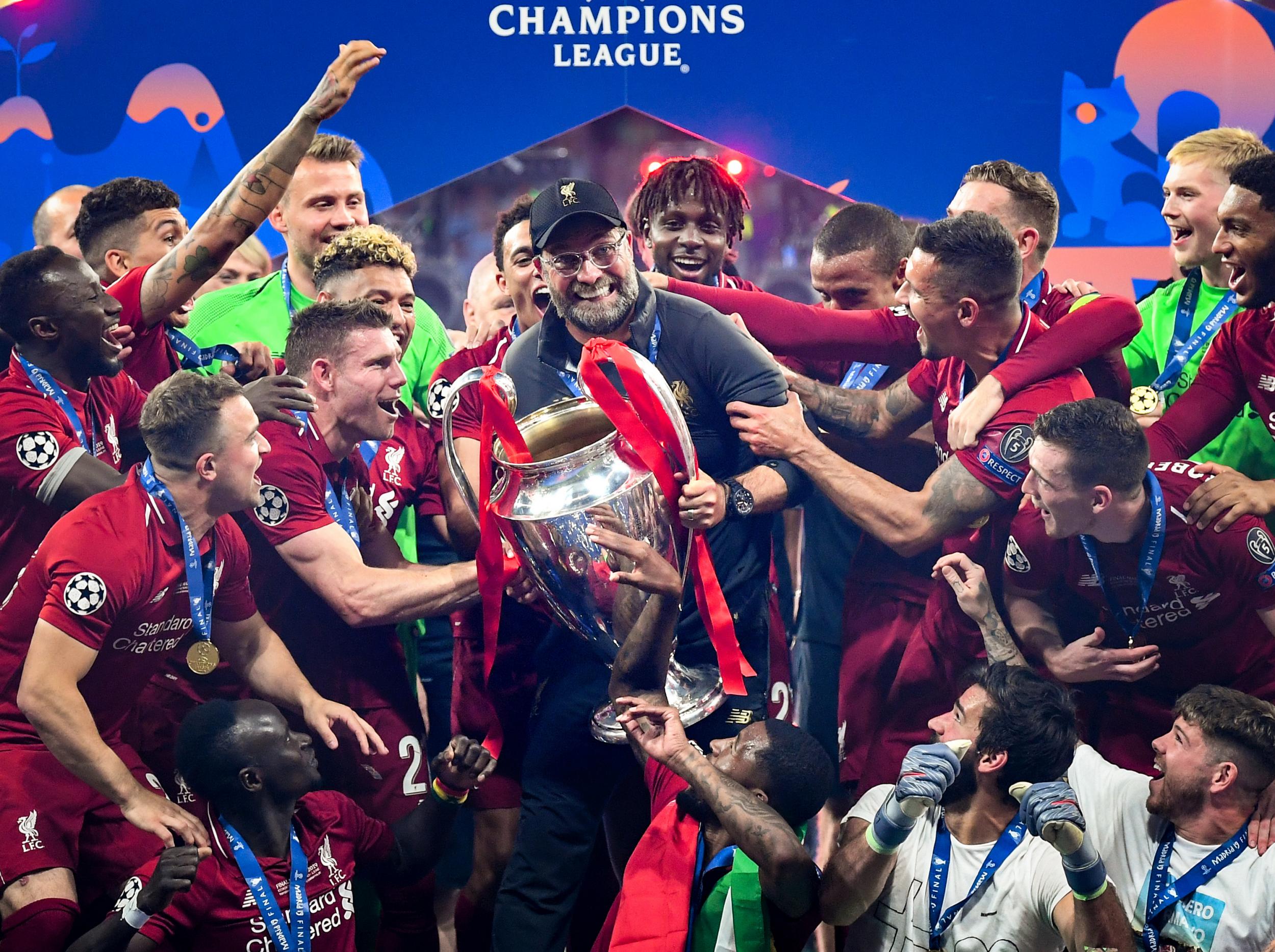 liverpool champions league pictures