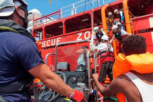 Related video: Rescue ship Aquarius waits for port of safety for 141 migrants saved in the Mediterranean