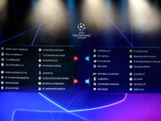 Champions League group stage draw revealed in full