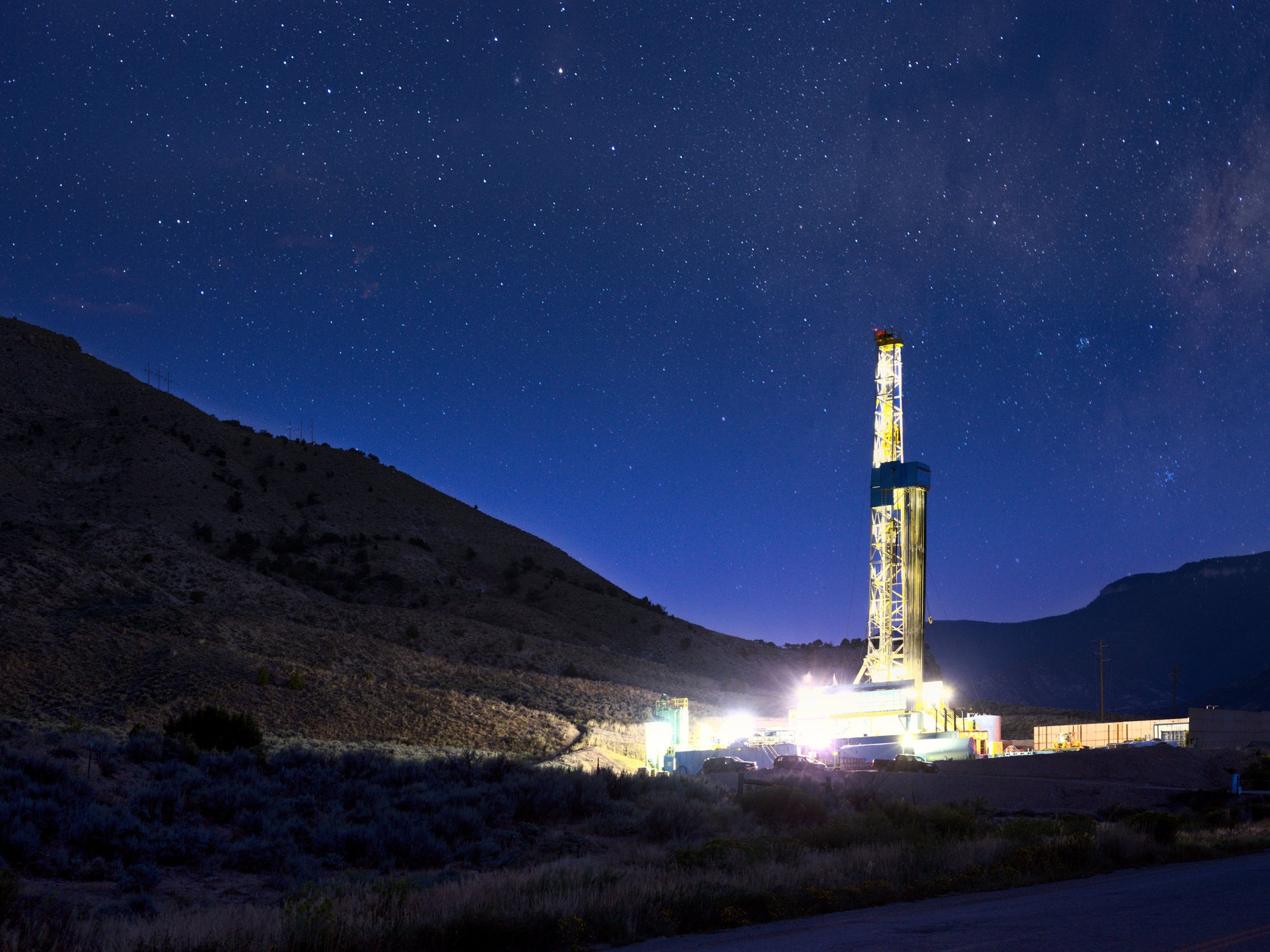 Study this month by Cornell University suggested US fracking operations are already having a 'globally significant' impact on methane levels and temperature rises