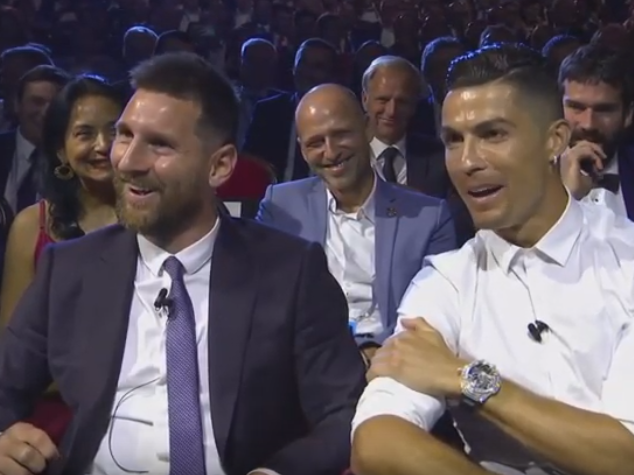 Cristiano Ronaldo and Lionel Messi SHARED a PHOTO TOGETHER While