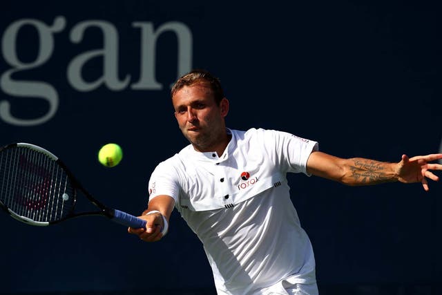 Dan Evans will now face Roger Federer in the third round
