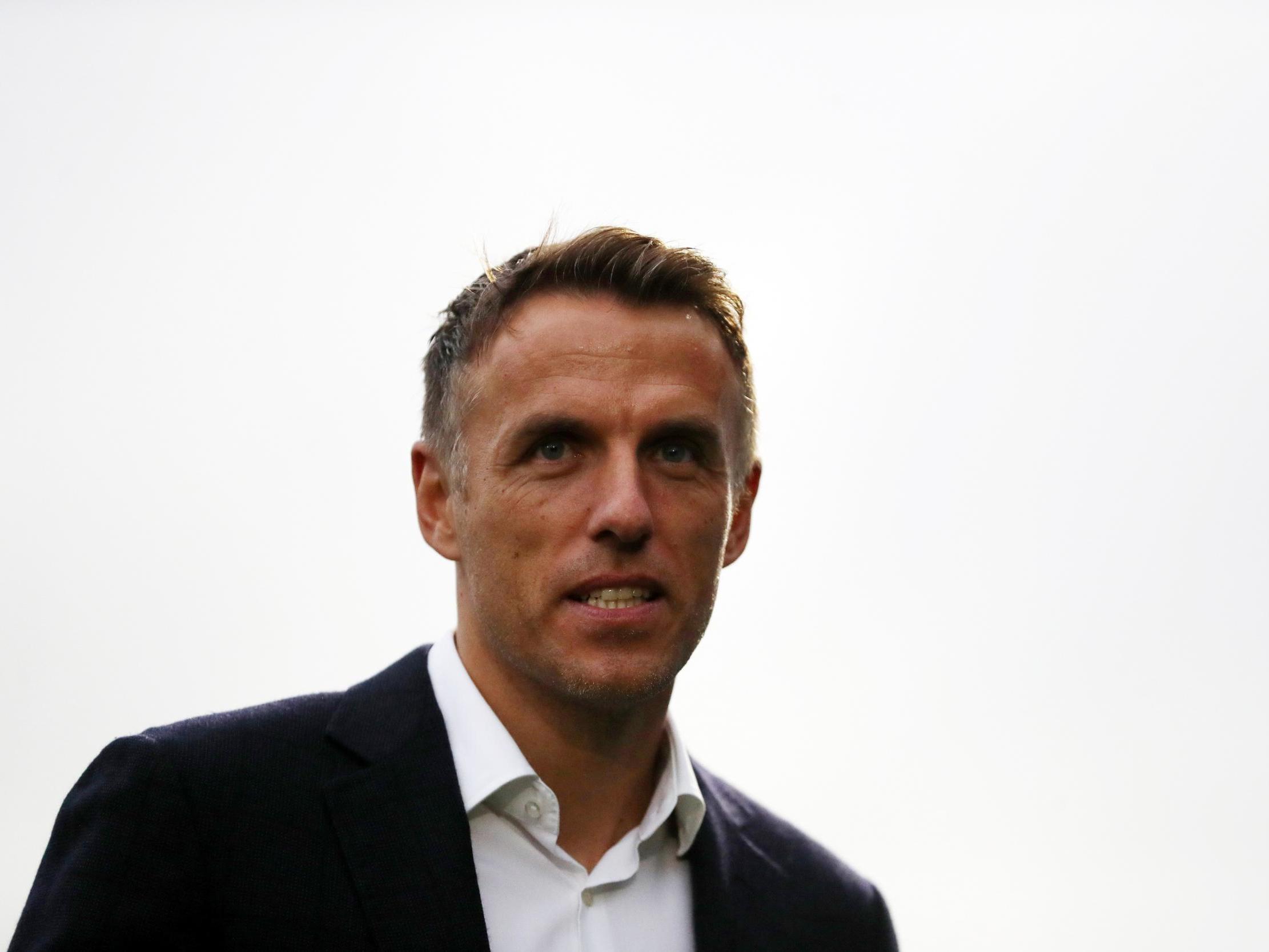 Neville saw his side earn a draw vs Belgium