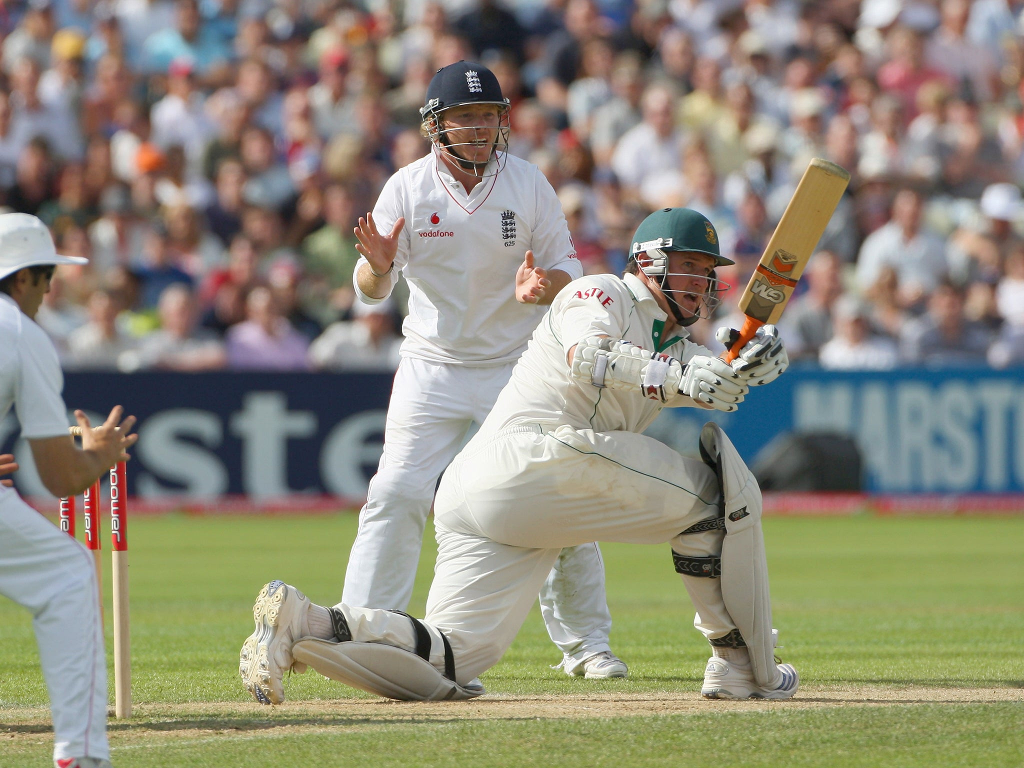 Graeme Smith's innings was all the more impressive for the injuries he was managing