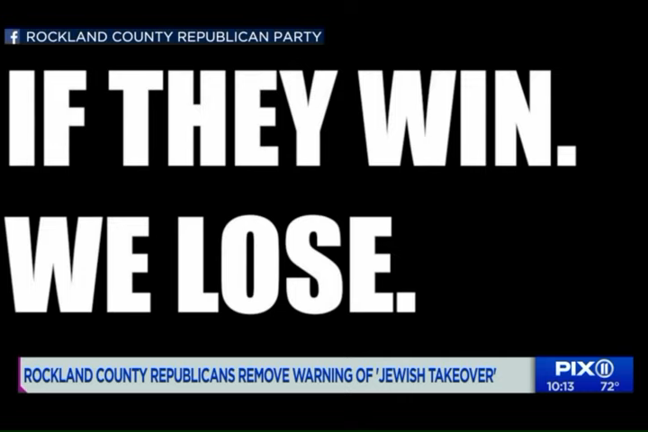 The video has been roundly condemned, but the Republican branch that produced it have defended it as 'factual' ( PIX11 News)