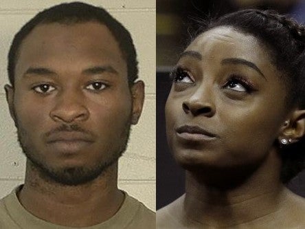 Tevin Biles-Thomas, the sister of US gold medal-winning gymnast Simone Biles, has been charged with a triple murder