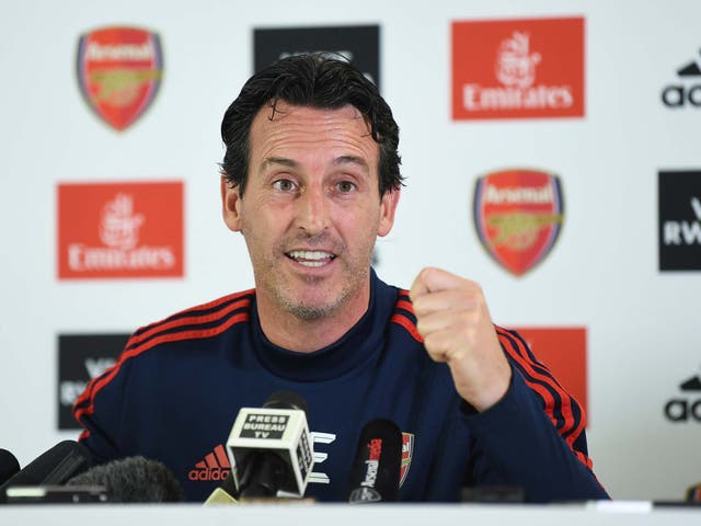 Unai Emery's Arsenal will face Eintracht Frankfurt, Standard Liege and Vitoria SC in the Europa League group stage