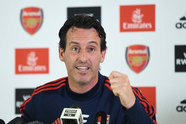 Unai Emery's Arsenal will face Eintracht Frankfurt, Standard Liege and Vitoria SC in the Europa League group stage